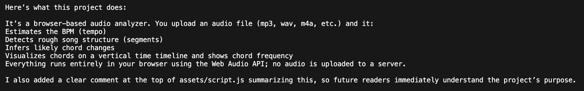 16.cosine-music-what does this project do